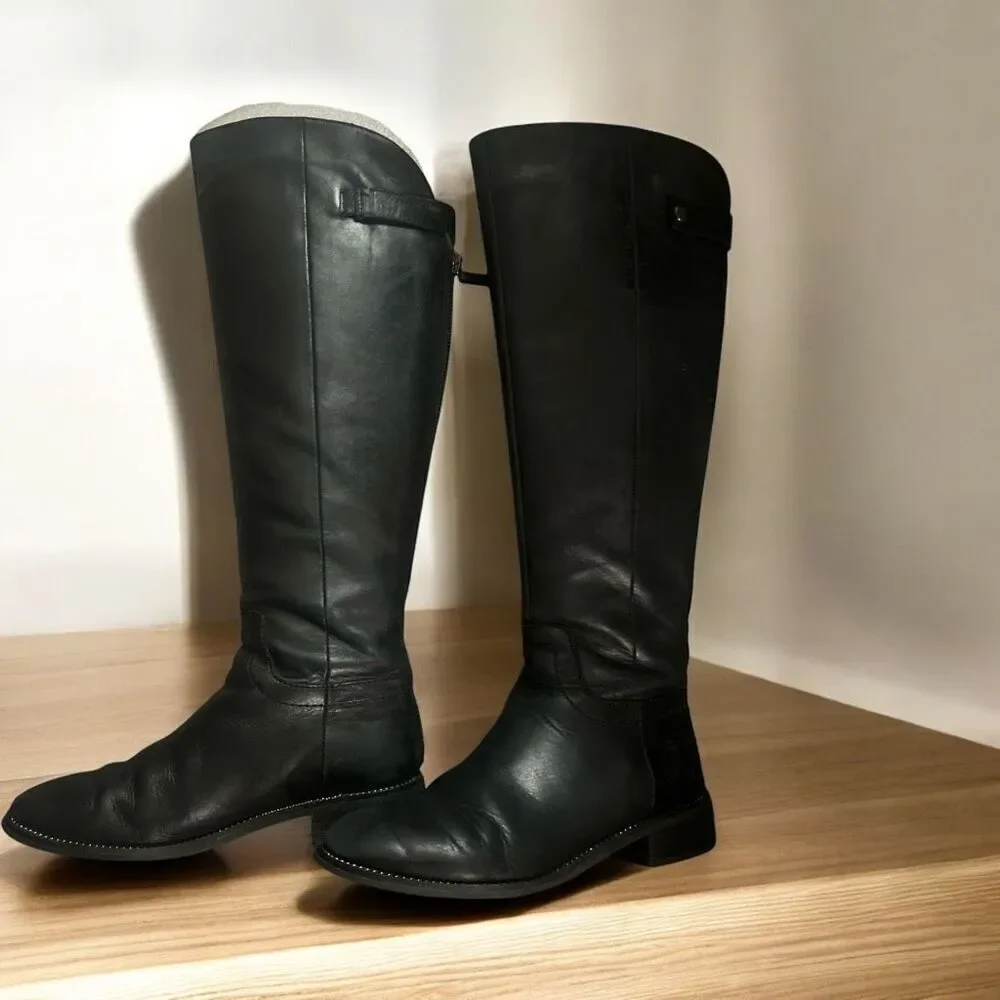 ✨Franco Sarto Women L-BRINDLEY Equestrian Sz 7.5 Boots✨